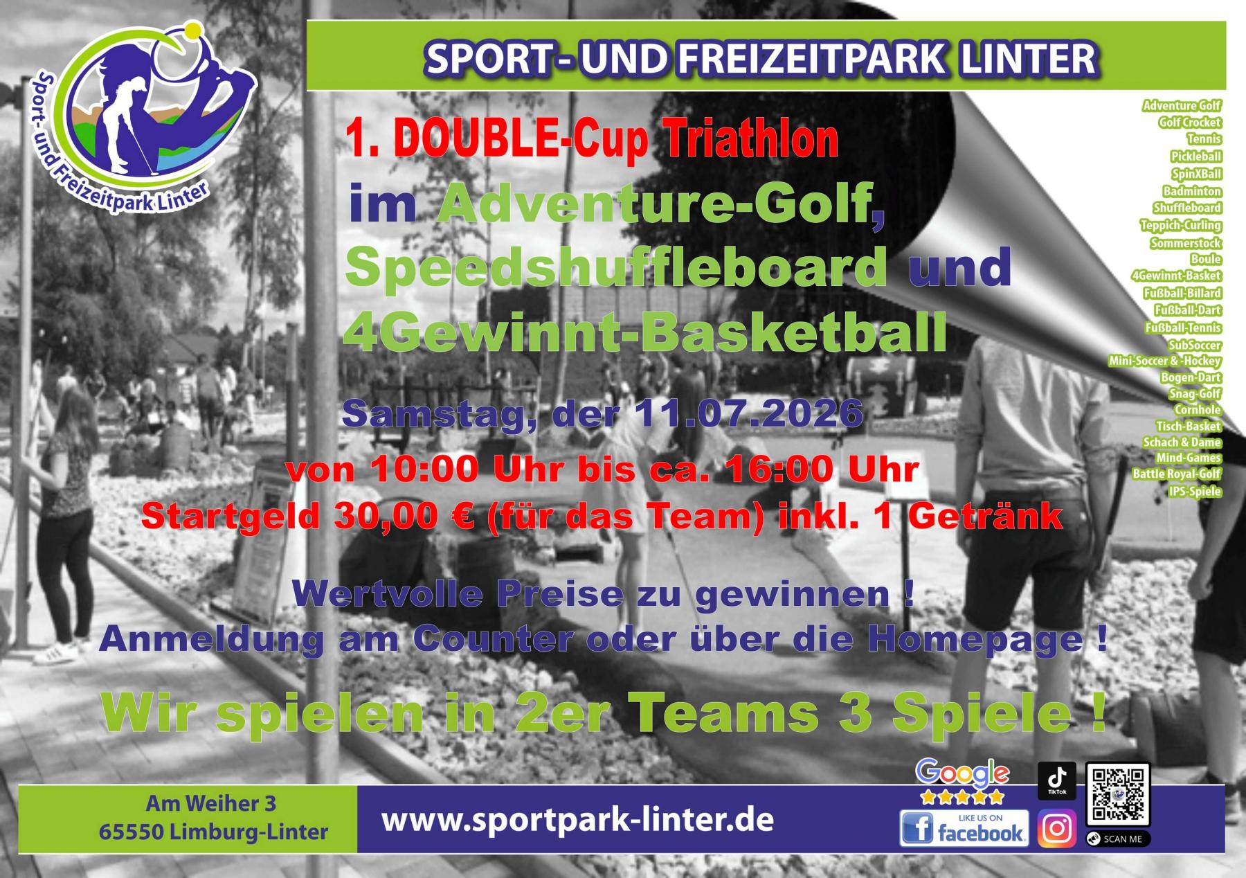 1. DOUBLE-Cup Triathlon